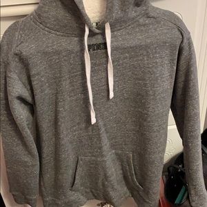 Pink sheerpa sweater